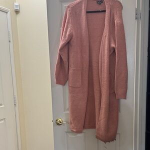 Self Esteem Women's Dusty Pink Cardigan Sweater
